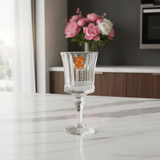 Deli Crystal Footed Stem Glass 160ml | Faceted Ribbed Design | - Al Kabayel Discount CentreDeli Crystal Footed Stem Glass 160ml | Faceted Ribbed Design |TumblersDELIAl Kabayel Discount Centre
