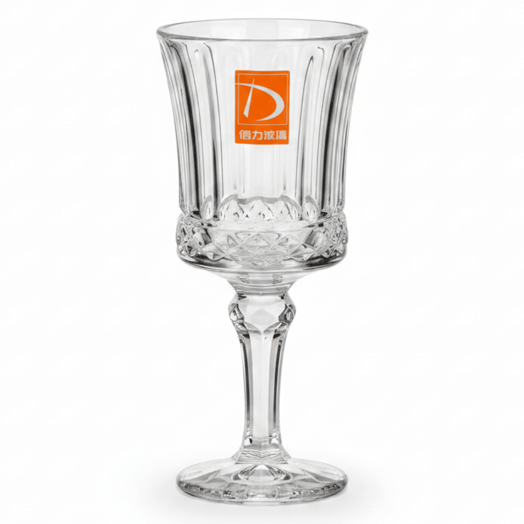 Deli Crystal Footed Stem Glass 160ml | Faceted Ribbed Design | - Al Kabayel Discount CentreDeli Crystal Footed Stem Glass 160ml | Faceted Ribbed Design |TumblersDELIAl Kabayel Discount Centre