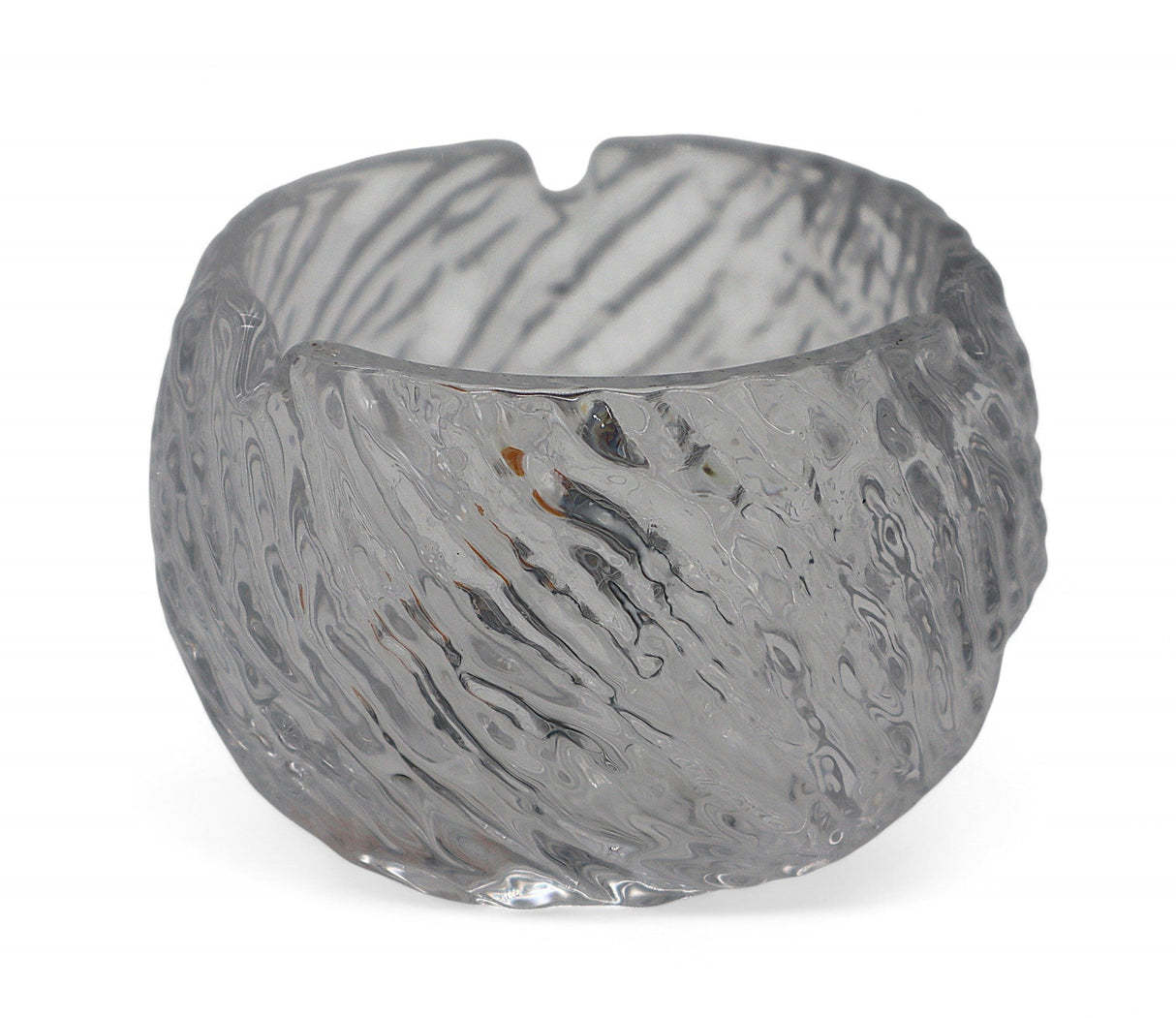 DELI Elegant Glass Ashtray with Unique Textured Design – Compact & Durable Clear Glass Ashtray for Daily Use – 8×6 cm - Al Kabayel Discount CentreDELI Elegant Glass Ashtray with Unique Textured Design – Compact & Durable Clear Glass Ashtray for Daily Use – 8×6 cmHome Décor AccentsDELIAl Kabayel Discount Centre