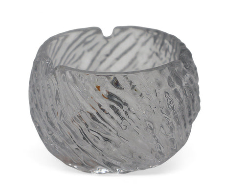 DELI Elegant Glass Ashtray with Unique Textured Design – Compact & Durable Clear Glass Ashtray for Daily Use – 8×6 cm - Al Kabayel Discount CentreDELI Elegant Glass Ashtray with Unique Textured Design – Compact & Durable Clear Glass Ashtray for Daily Use – 8×6 cmHome Décor AccentsDELIAl Kabayel Discount Centre