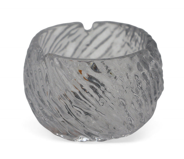 DELI Elegant Glass Ashtray with Unique Textured Design – Compact & Durable Clear Glass Ashtray for Daily Use – 8×6 cm - Al Kabayel Discount CentreDELI Elegant Glass Ashtray with Unique Textured Design – Compact & Durable Clear Glass Ashtray for Daily Use – 8×6 cmHome Décor AccentsDELIAl Kabayel Discount Centre
