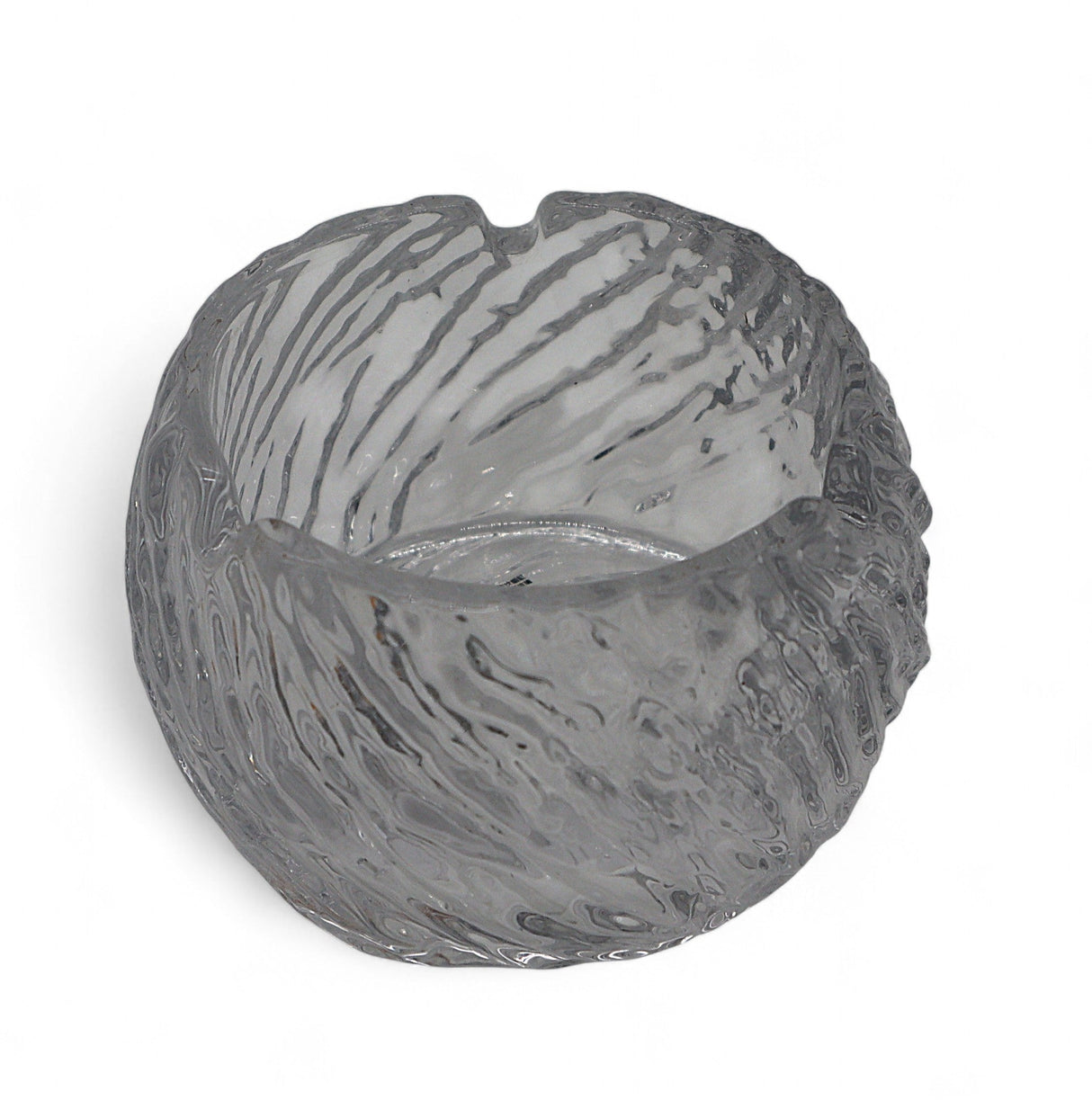 DELI Elegant Glass Ashtray with Unique Textured Design – Compact & Durable Clear Glass Ashtray for Daily Use – 8×6 cm - Al Kabayel Discount CentreDELI Elegant Glass Ashtray with Unique Textured Design – Compact & Durable Clear Glass Ashtray for Daily Use – 8×6 cmHome Décor AccentsDELIAl Kabayel Discount Centre