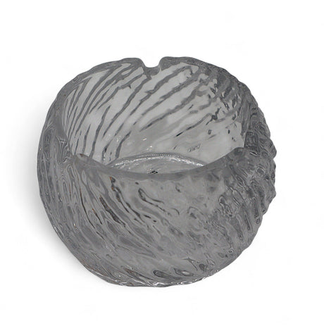 DELI Elegant Glass Ashtray with Unique Textured Design – Compact & Durable Clear Glass Ashtray for Daily Use – 8×6 cm - Al Kabayel Discount CentreDELI Elegant Glass Ashtray with Unique Textured Design – Compact & Durable Clear Glass Ashtray for Daily Use – 8×6 cmHome Décor AccentsDELIAl Kabayel Discount Centre