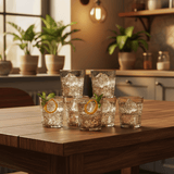 Deli Family Pack Clear Glass Tumblers – Durable Everyday Drinkware Set, 6 Pieces, 210 ml - Al Kabayel Discount CentreDeli Family Pack Clear Glass Tumblers – Durable Everyday Drinkware Set, 6 Pieces, 210 mlTumblersDELIAl Kabayel Discount Centre