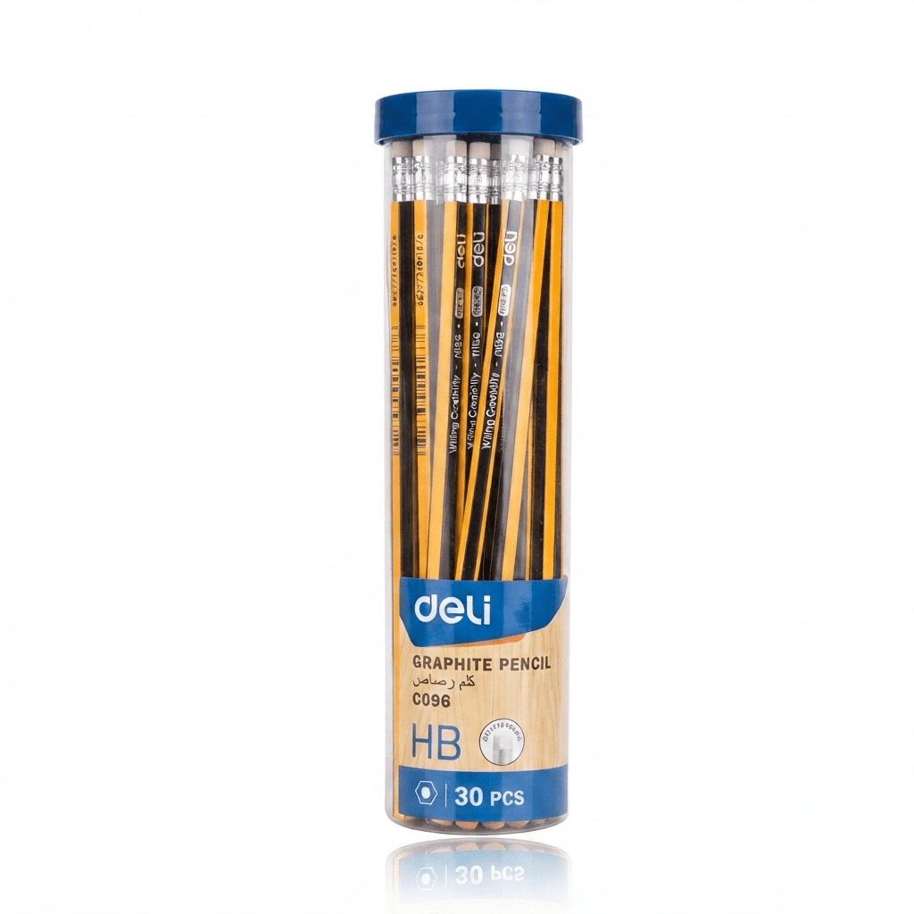 Deli HB Graphite Pencils – 30 Pcs - Al Kabayel Discount CentreDeli HB Graphite Pencils – 30 PcsPens, Pencils & MarkersDELIAl Kabayel Discount Centre