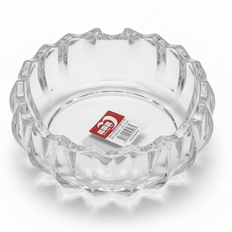 DELI Lotus Dew Design Glass Ashtray with Elegant Artistic Pattern – Premium Glass Ashtray for Tabletop Décor (12 cm) - Al Kabayel Discount CentreDELI Lotus Dew Design Glass Ashtray with Elegant Artistic Pattern – Premium Glass Ashtray for Tabletop Décor (12 cm)AshtraysDELIAl Kabayel Discount Centre