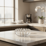 DELI Lotus Dew Design Glass Ashtray with Elegant Artistic Pattern – Premium Glass Ashtray for Tabletop Décor (12 cm) - Al Kabayel Discount CentreDELI Lotus Dew Design Glass Ashtray with Elegant Artistic Pattern – Premium Glass Ashtray for Tabletop Décor (12 cm)AshtraysDELIAl Kabayel Discount Centre