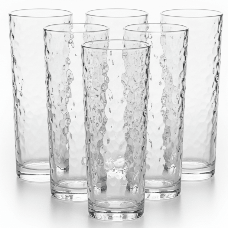 Deli Multi - Purpose Clear Glass Tumbler Set – Ideal for Water, Juice & Soft Drinks, 6 Pieces, 275 ml - Al Kabayel Discount CentreDeli Multi - Purpose Clear Glass Tumbler Set – Ideal for Water, Juice & Soft Drinks, 6 Pieces, 275 mlTumblersDELIAl Kabayel Discount Centre