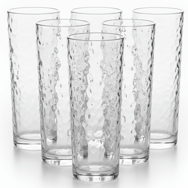 Deli Multi - Purpose Clear Glass Tumbler Set – Ideal for Water, Juice & Soft Drinks, 6 Pieces, 275 ml - Al Kabayel Discount CentreDeli Multi - Purpose Clear Glass Tumbler Set – Ideal for Water, Juice & Soft Drinks, 6 Pieces, 275 mlTumblersDELIAl Kabayel Discount Centre