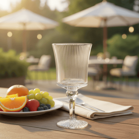 Deli Ribbed Crystal Stem Glass - 250ml - Al Kabayel Discount CentreDeli Ribbed Crystal Stem Glass - 250mlTumblersDELIAl Kabayel Discount Centre