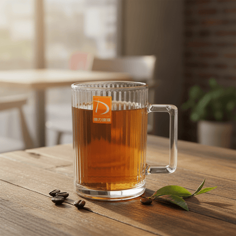 Deli Ribbed Glass Mug – 330ml - Al Kabayel Discount CentreDeli Ribbed Glass Mug – 330mlMugsDELIAl Kabayel Discount Centre