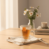 Deli Ribbed Glass Tea Mug with Handle - 140ml - Al Kabayel Discount CentreDeli Ribbed Glass Tea Mug with Handle - 140mlMugsDELIAl Kabayel Discount Centre