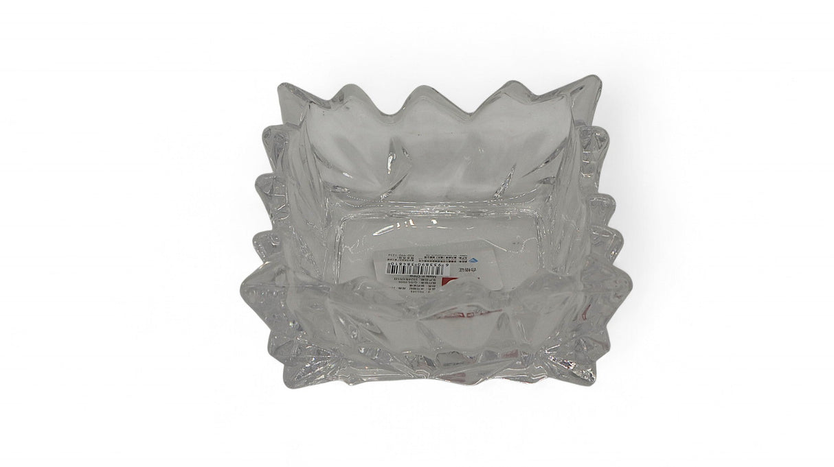 DELI Sharp - Edged Square Glass Ashtray – Heavy - Duty Clear Glass Smoking Tray with Unique Modern Look – 10×4 cm - Al Kabayel Discount CentreDELI Sharp - Edged Square Glass Ashtray – Heavy - Duty Clear Glass Smoking Tray with Unique Modern Look – 10×4 cmHome Décor AccentsDELIAl Kabayel Discount Centre
