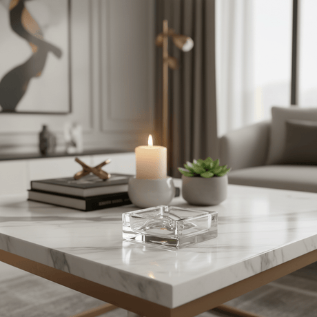 DELI Sleek Round Glass Ashtray with Contemporary Artistic Design – Durable Heat - Resistant Glass for Daily Use (11.5 cm) - Al Kabayel Discount CentreDELI Sleek Round Glass Ashtray with Contemporary Artistic Design – Durable Heat - Resistant Glass for Daily Use (11.5 cm)AshtraysDELIAl Kabayel Discount Centre