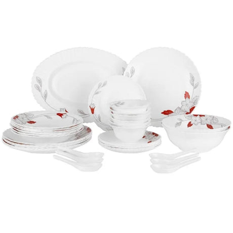 Delicasa 33 - Piece Opalware Dinner Set White - Al Kabayel Discount CentreDelicasa 33 - Piece Opalware Dinner Set WhiteDinnerware SetsDELICASAAl Kabayel Discount Centre