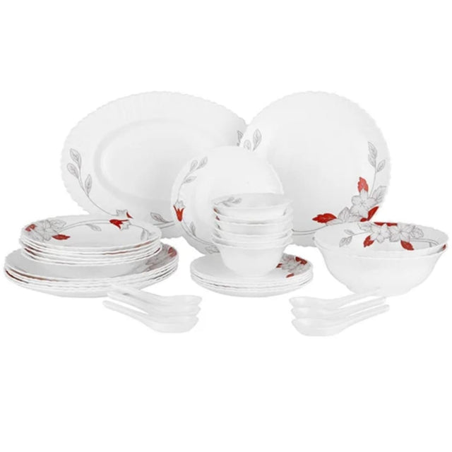 Delicasa 33 - Piece Opalware Dinner Set White - Al Kabayel Discount CentreDelicasa 33 - Piece Opalware Dinner Set WhiteDinnerware SetsDELICASAAl Kabayel Discount Centre