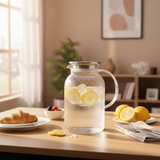 Delisoga 1.56L Elegant Clear Glass Jug with Integrated Glass Handle – Stylish Water, Juice & Iced Tea Pitcher for Home & Office - Al Kabayel Discount CentreDelisoga 1.56L Elegant Clear Glass Jug with Integrated Glass Handle – Stylish Water, Juice & Iced Tea Pitcher for Home & OfficeJugsDELIAl Kabayel Discount Centre