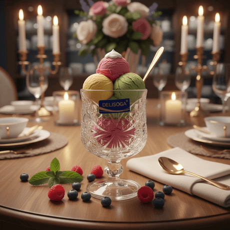 Delisoga Crystal Cut Glass Ice Cream Cup | Diamond Pattern Goblet | 150ml - Al Kabayel Discount CentreDelisoga Crystal Cut Glass Ice Cream Cup | Diamond Pattern Goblet | 150mlTumblersDELISOGAAl Kabayel Discount Centre
