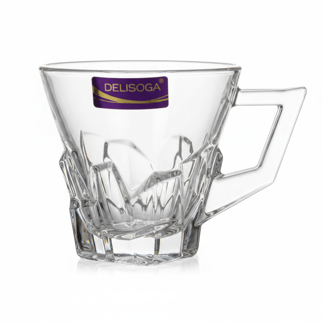 Delisoga Crystal Glass Tea Cup – 155ml - Al Kabayel Discount CentreDelisoga Crystal Glass Tea Cup – 155mlMugsDELISOGAAl Kabayel Discount Centre