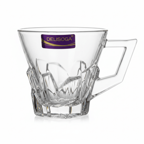 Delisoga Crystal Glass Tea Cup – 155ml - Al Kabayel Discount CentreDelisoga Crystal Glass Tea Cup – 155mlMugsDELISOGAAl Kabayel Discount Centre