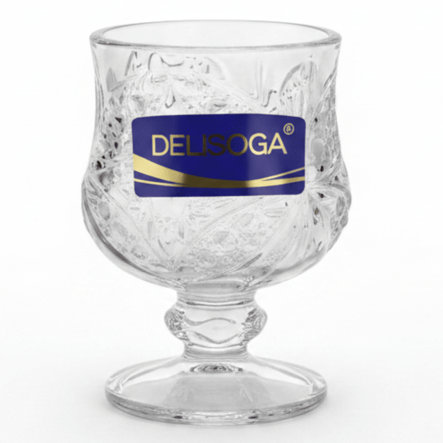Delisoga Small Ice Cream Cup 50ml — Crystal Glass Goblet - Al Kabayel Discount CentreDelisoga Small Ice Cream Cup 50ml — Crystal Glass GobletTumblersDELISOGAAl Kabayel Discount Centre