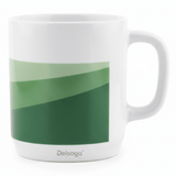 Delsaga White with Green Shade Design Melamine Coffee Mug 350 ml Stylish Mug for Coffee Tea and Drinks - Al Kabayel Discount CentreDelsaga White with Green Shade Design Melamine Coffee Mug 350 ml Stylish Mug for Coffee Tea and DrinksMugsDELSAGAAl Kabayel Discount Centre