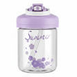 Delsoga Clear Glass Bottle with Straw & Purple Lid for Cold Drinks – 400 ml - Al Kabayel Discount CentreDelsoga Clear Glass Bottle with Straw & Purple Lid for Cold Drinks – 400 mlWater BottlesDELSOGAAl Kabayel Discount Centre