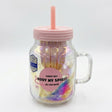 Delsoga Large Glass Drinking Bottle with Straw & Pink Cap – 850 ml - Al Kabayel Discount CentreDelsoga Large Glass Drinking Bottle with Straw & Pink Cap – 850 mlWater BottlesDELSOGAAl Kabayel Discount Centre