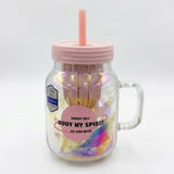 Delsoga Large Glass Drinking Bottle with Straw & Pink Cap – 850 ml - Al Kabayel Discount CentreDelsoga Large Glass Drinking Bottle with Straw & Pink Cap – 850 mlWater BottlesDELSOGAAl Kabayel Discount Centre