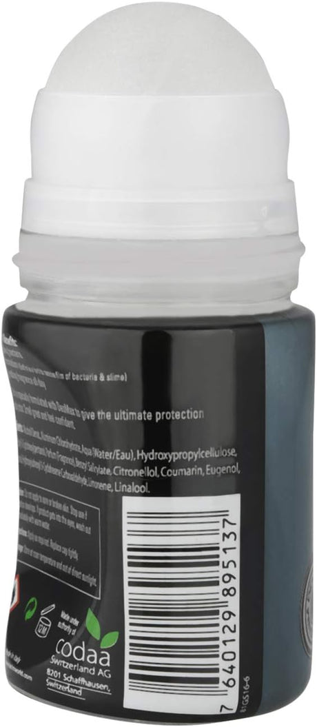 Denim DeoMax Deodorant Roll On For Men - Black - 24 - Hr Freshness - Great Smell - Feel Confident - Bad Odour protection - Long Lasting - Anti - Biofilm - All Skin Types - 50ML - Al Kabayel Discount CentreDenim DeoMax Deodorant Roll On For Men - Black - 24 - Hr Freshness - Great Smell - Feel Confident - Bad Odour protection - Long Lasting - Anti - Biofilm - All Skin Types - 50MLDeodorants & AntiperspirantsDENIMAl Kabayel Discount Centre