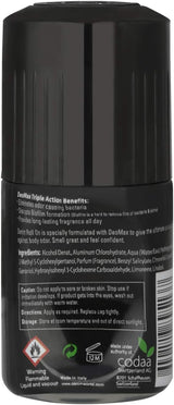 Denim DeoMax Deodorant Roll On For Men - Black - 24 - Hr Freshness - Great Smell - Feel Confident - Bad Odour protection - Long Lasting - Anti - Biofilm - All Skin Types - 50ML - Al Kabayel Discount CentreDenim DeoMax Deodorant Roll On For Men - Black - 24 - Hr Freshness - Great Smell - Feel Confident - Bad Odour protection - Long Lasting - Anti - Biofilm - All Skin Types - 50MLDeodorants & AntiperspirantsDENIMAl Kabayel Discount Centre