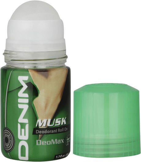 Denim Musk Deodorant Roll On For Men - 50ML - Al Kabayel Discount CentreDenim Musk Deodorant Roll On For Men - 50MLDeodorants & AntiperspirantsDENIMAl Kabayel Discount Centre