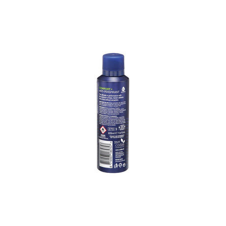 Denim Performance No Alcohol Long Lasting 24 Hour Fresh Anti - Persipirant with Fast Acting Comfort Plus Formula Body Deodorant Spray For Men - 225ML - Al Kabayel Discount CentreDenim Performance No Alcohol Long Lasting 24 Hour Fresh Anti - Persipirant with Fast Acting Comfort Plus Formula Body Deodorant Spray For Men - 225MLFragrancesDENIMAl Kabayel Discount Centre