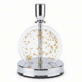 Designer Silver Metal & Plastic Decorative Candle Holder for Home Styling – 18cm - Al Kabayel Discount CentreDesigner Silver Metal & Plastic Decorative Candle Holder for Home Styling – 18cmHome Décor AccentsAKDCAl Kabayel Discount Centre