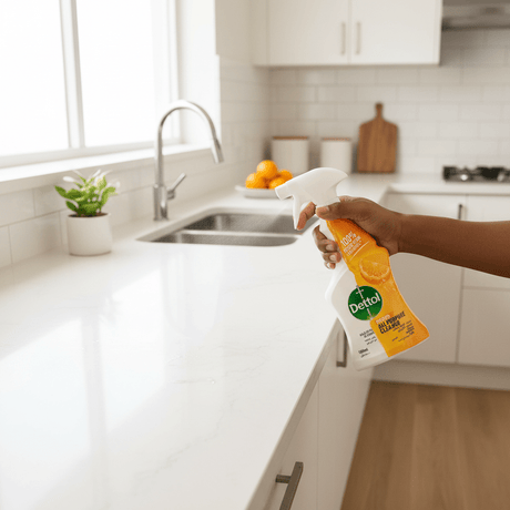 Dettol All Purpose Cleaner Spray Bottle Lemon Scent - 500ml - Al Kabayel Discount CentreDettol All Purpose Cleaner Spray Bottle Lemon Scent - 500mlHousehold CleaningDETTOLAl Kabayel Discount Centre