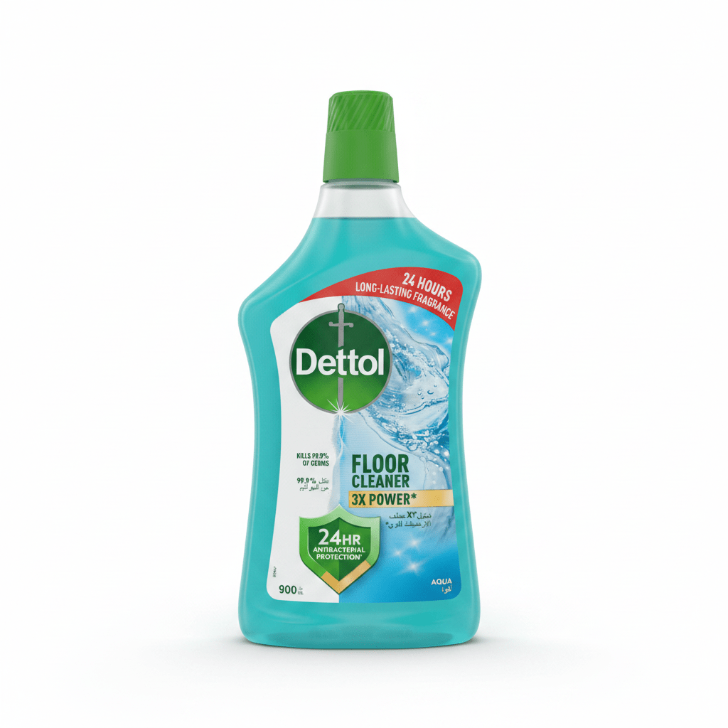 Dettol Antibacterial Power Floor Cleaner Fresh Aqua - 900ml - Al Kabayel Discount CentreDettol Antibacterial Power Floor Cleaner Fresh Aqua - 900mlHousehold CleaningDETTOLAl Kabayel Discount Centre