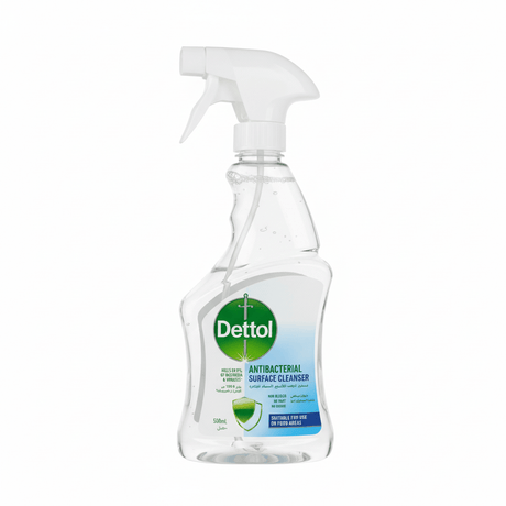 Dettol Antibacterial Surface Cleaner Spray - 500ml - Al Kabayel Discount CentreDettol Antibacterial Surface Cleaner Spray - 500mlHousehold CleaningDETTOLAl Kabayel Discount Centre
