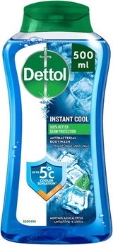 Dettol Cool Shower Gel & Body Wash, Menthol & Eucalyptus Scent, 500ml - Al Kabayel Discount CentreDettol Cool Shower Gel & Body Wash, Menthol & Eucalyptus Scent, 500mlBodywashDETTOLAl Kabayel Discount Centre