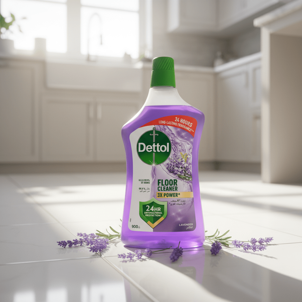 Dettol Lavender Antibacterial Power Floor Cleaner - 900ml - Al Kabayel Discount CentreDettol Lavender Antibacterial Power Floor Cleaner - 900mlHousehold CleaningDETTOLAl Kabayel Discount Centre