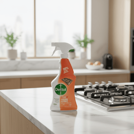 Dettol Orange Burst Antibacterial Kitchen Cleaner Spray - 500ml - Al Kabayel Discount CentreDettol Orange Burst Antibacterial Kitchen Cleaner Spray - 500mlHousehold CleaningDETTOLAl Kabayel Discount Centre