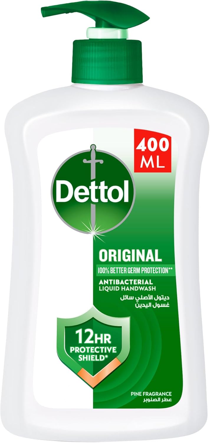 Dettol Original Liquid Handwash Pump, Pine Scent, 400ml - Al Kabayel Discount CentreDettol Original Liquid Handwash Pump, Pine Scent, 400mlHandwashDETTOLAl Kabayel Discount Centre