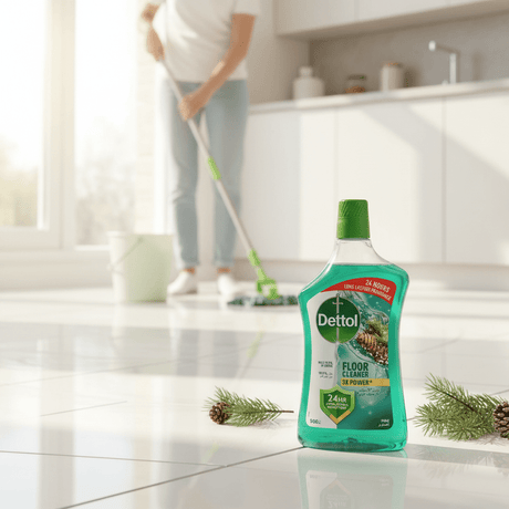 Dettol Pine Antibacterial Power Floor Cleaner - 900ml - Al Kabayel Discount CentreDettol Pine Antibacterial Power Floor Cleaner - 900mlHousehold CleaningDETTOLAl Kabayel Discount Centre