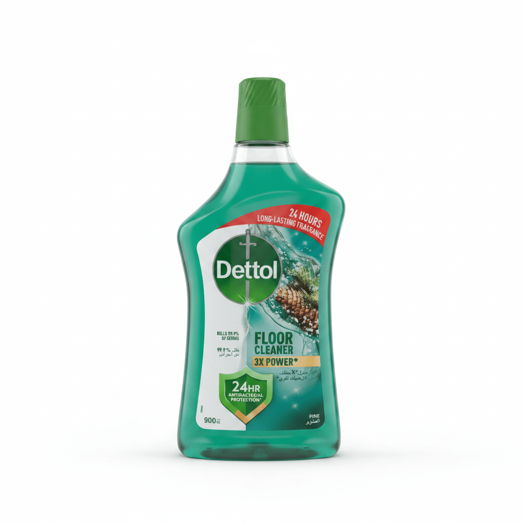 Dettol Pine Antibacterial Power Floor Cleaner - 900ml - Al Kabayel Discount CentreDettol Pine Antibacterial Power Floor Cleaner - 900mlHousehold CleaningDETTOLAl Kabayel Discount Centre