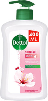 Dettol Skincare Liquid Handwash Pump, Rose & Sakura Blossom Scent, 400ml - Al Kabayel Discount CentreDettol Skincare Liquid Handwash Pump, Rose & Sakura Blossom Scent, 400mlHandwashDETTOLAl Kabayel Discount Centre