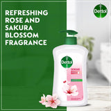 Dettol Skincare Liquid Handwash Pump, Rose & Sakura Blossom Scent, 400ml - Al Kabayel Discount CentreDettol Skincare Liquid Handwash Pump, Rose & Sakura Blossom Scent, 400mlHandwashDETTOLAl Kabayel Discount Centre
