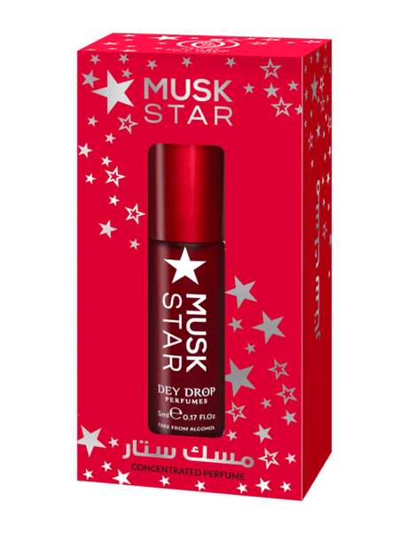 Dey Drop Musk Star Concentrated Roll - On Perfume - 5ml - Al Kabayel Discount CentreDey Drop Musk Star Concentrated Roll - On Perfume - 5mlPerfumesDEY DROPAl Kabayel Discount Centre