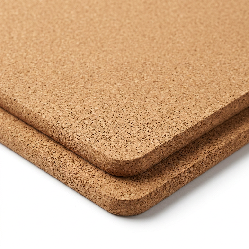 Square Cork Hotpot Holders 2-Piece Set - 19×19cm