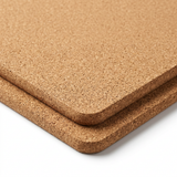 Square Cork Hotpot Holders 2-Piece Set - 19×19cm