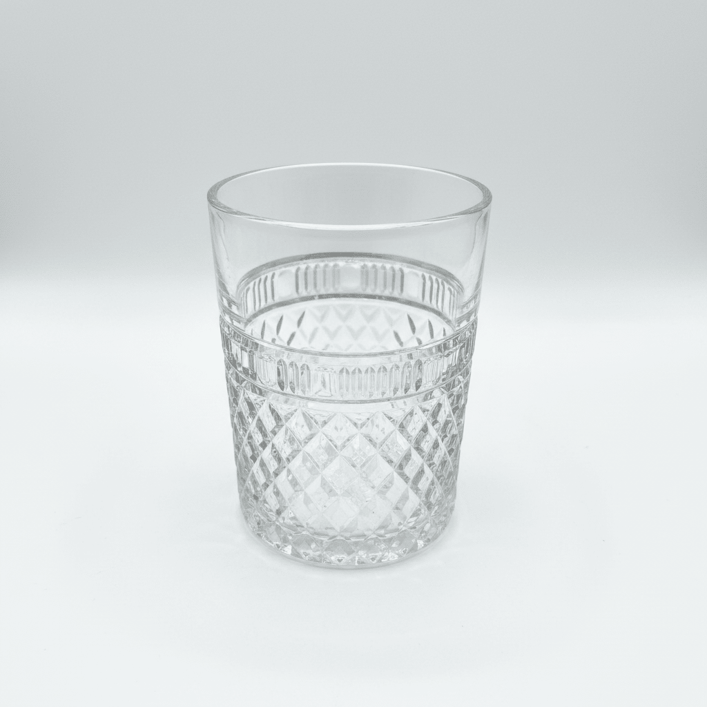 Diamond Cut Clear Acrylic Tumbler Glass - Elegant Crystal Pattern Drinkware for Home & Events 300ml - Al Kabayel Discount CentreDiamond Cut Clear Acrylic Tumbler Glass - Elegant Crystal Pattern Drinkware for Home & Events 300mlTumblersAKDCAl Kabayel Discount Centre