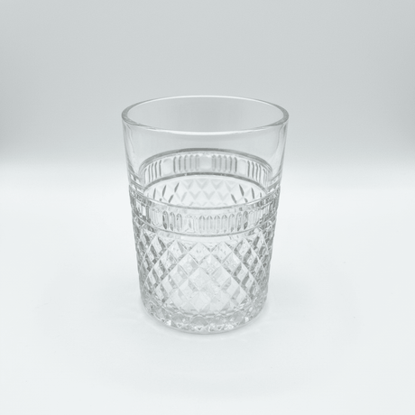 Diamond Cut Clear Acrylic Tumbler Glass - Elegant Crystal Pattern Drinkware for Home & Events 300ml - Al Kabayel Discount CentreDiamond Cut Clear Acrylic Tumbler Glass - Elegant Crystal Pattern Drinkware for Home & Events 300mlTumblersAKDCAl Kabayel Discount Centre